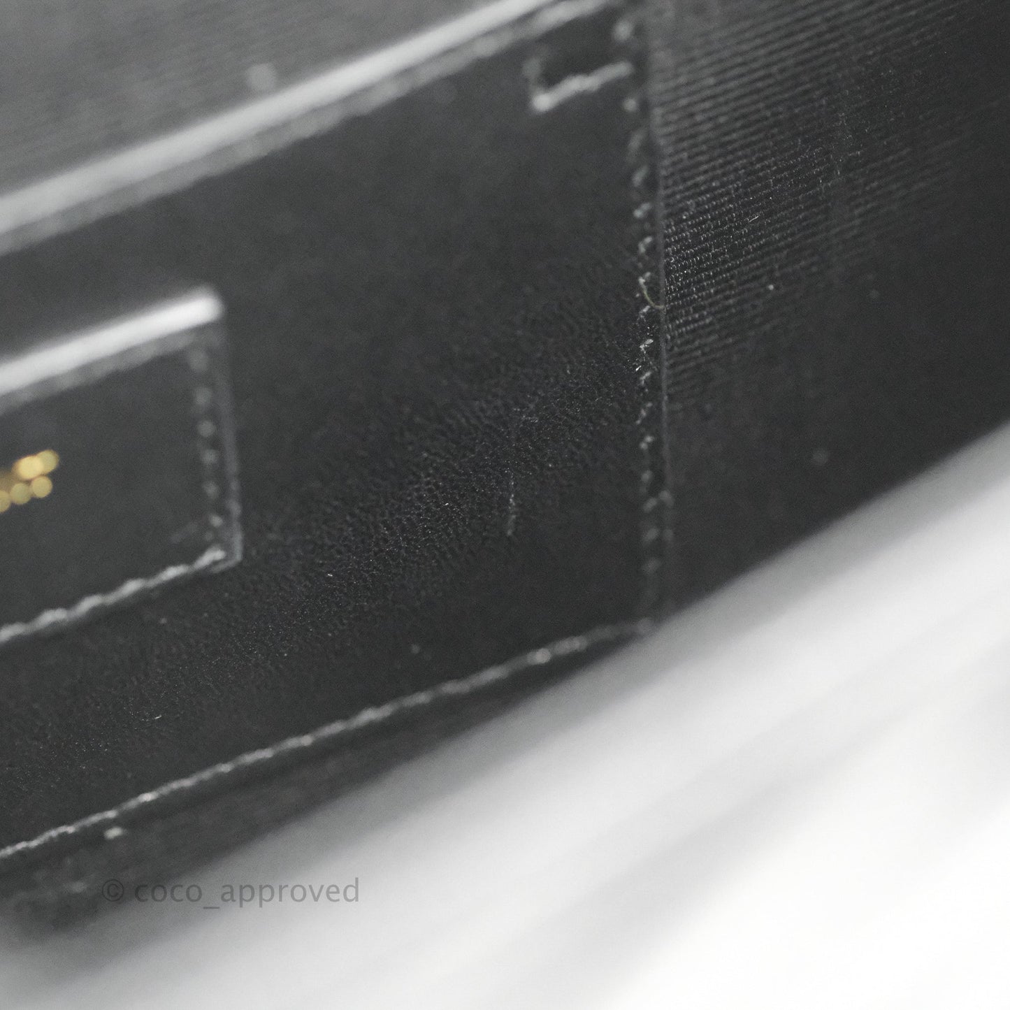Saint Laurent Envelope Medium Black Caviar Gold Hardware