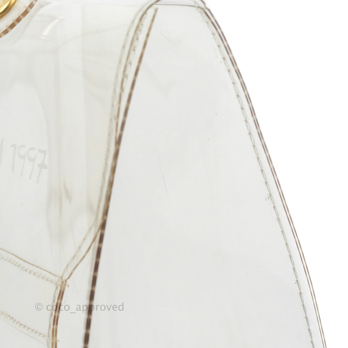 Hermès Vinyl Kelly Beach Bag Gold Hardware