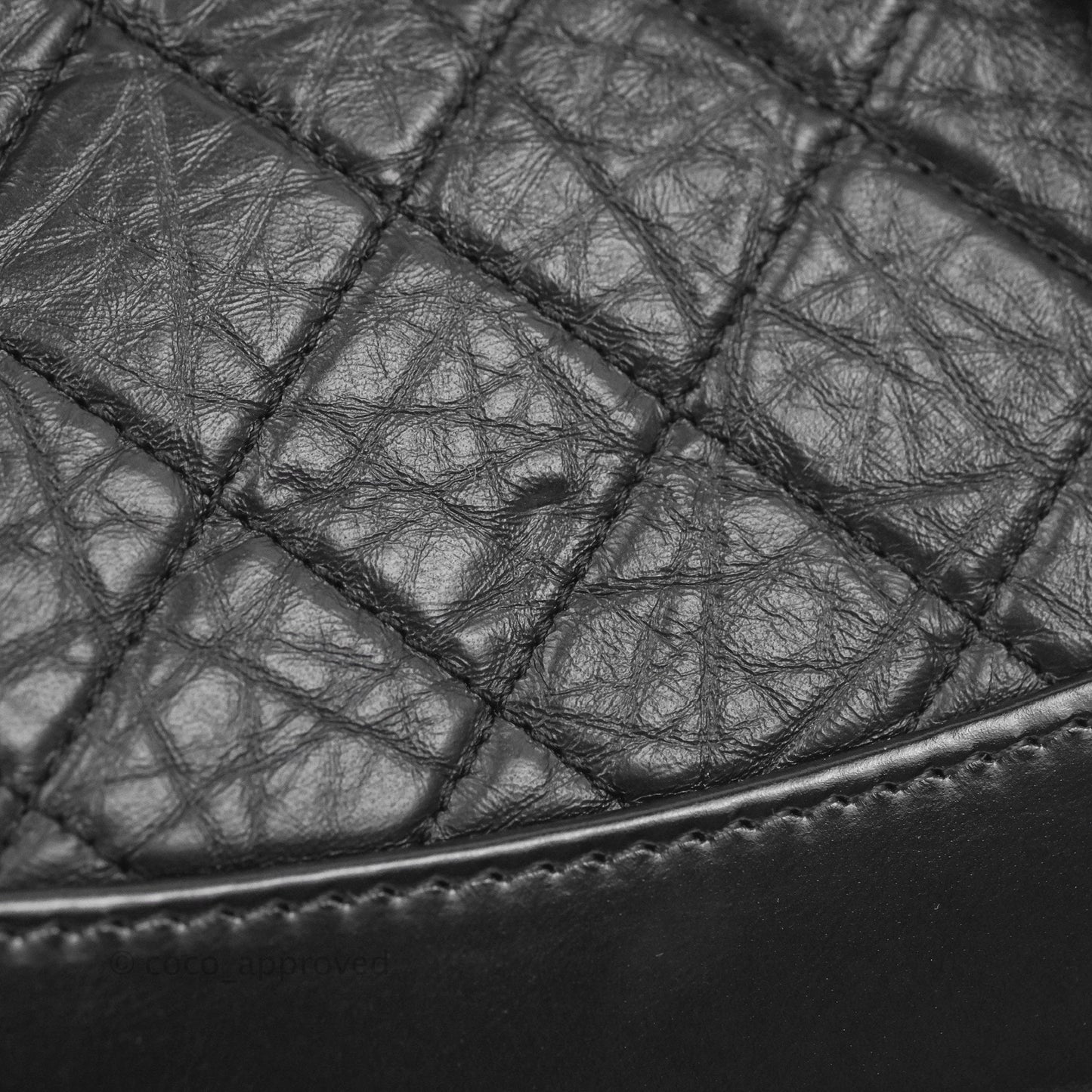 Chanel Small Gabrielle Backpack Black Aged Calfskin