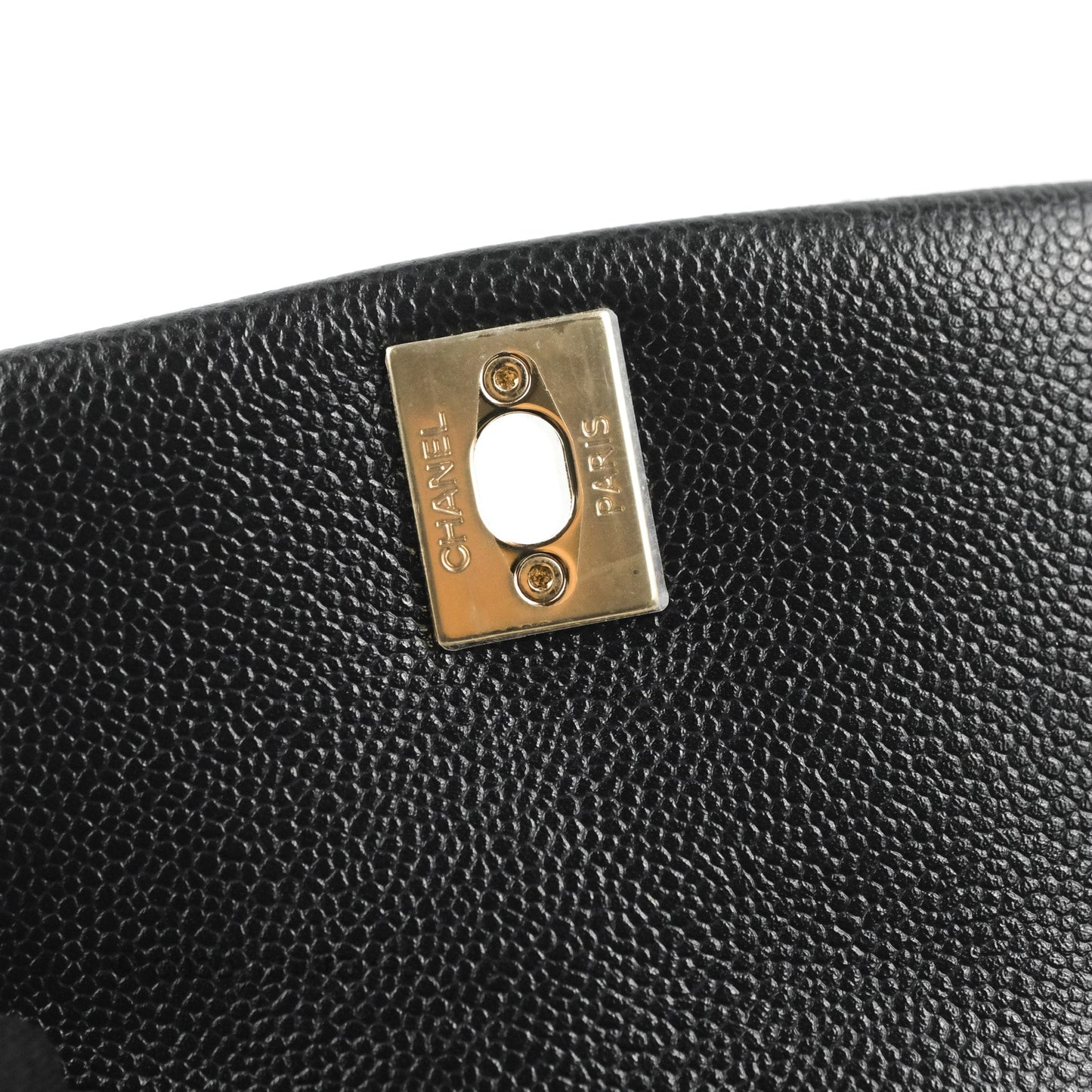 Chanel Duma Backpack Small Black Caviar Gold Hardware 23P
