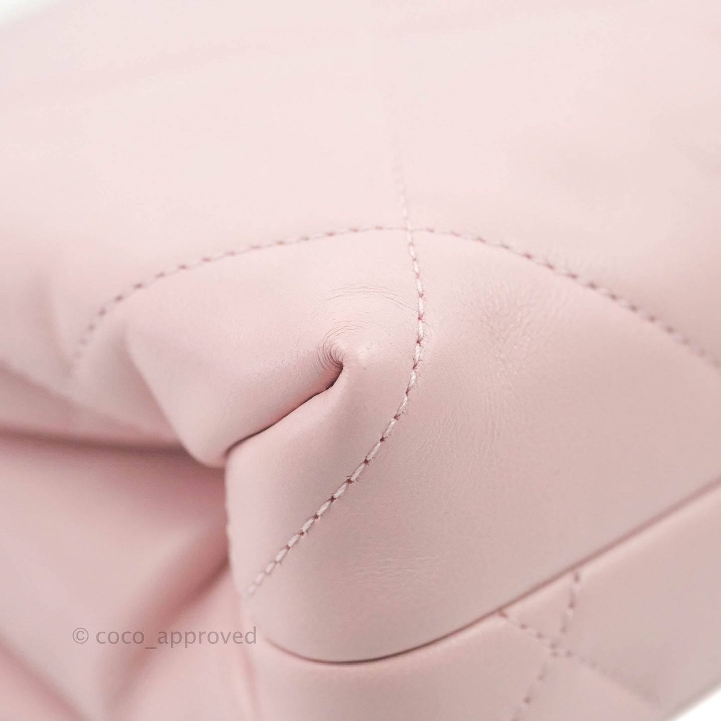 Chanel Small Flap Bag Light Pink Lambskin Aged Gold Hardware 22-23FW