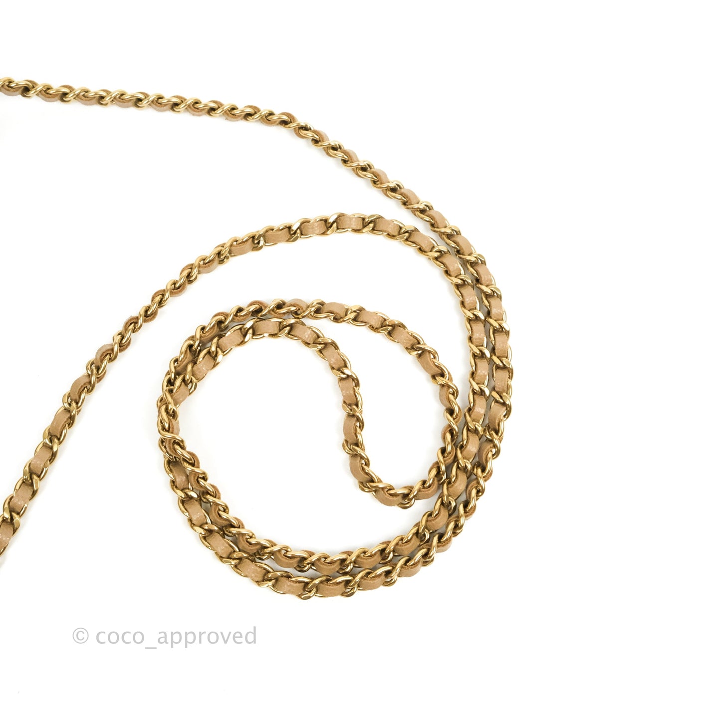 Chanel Quilted Classic WOC Dark Beige Caviar Gold Hardware