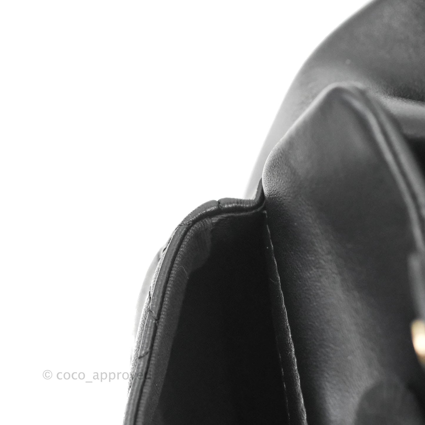 Chanel Quilted Small Duma Drawstring Backpack Black Lambskin 22A