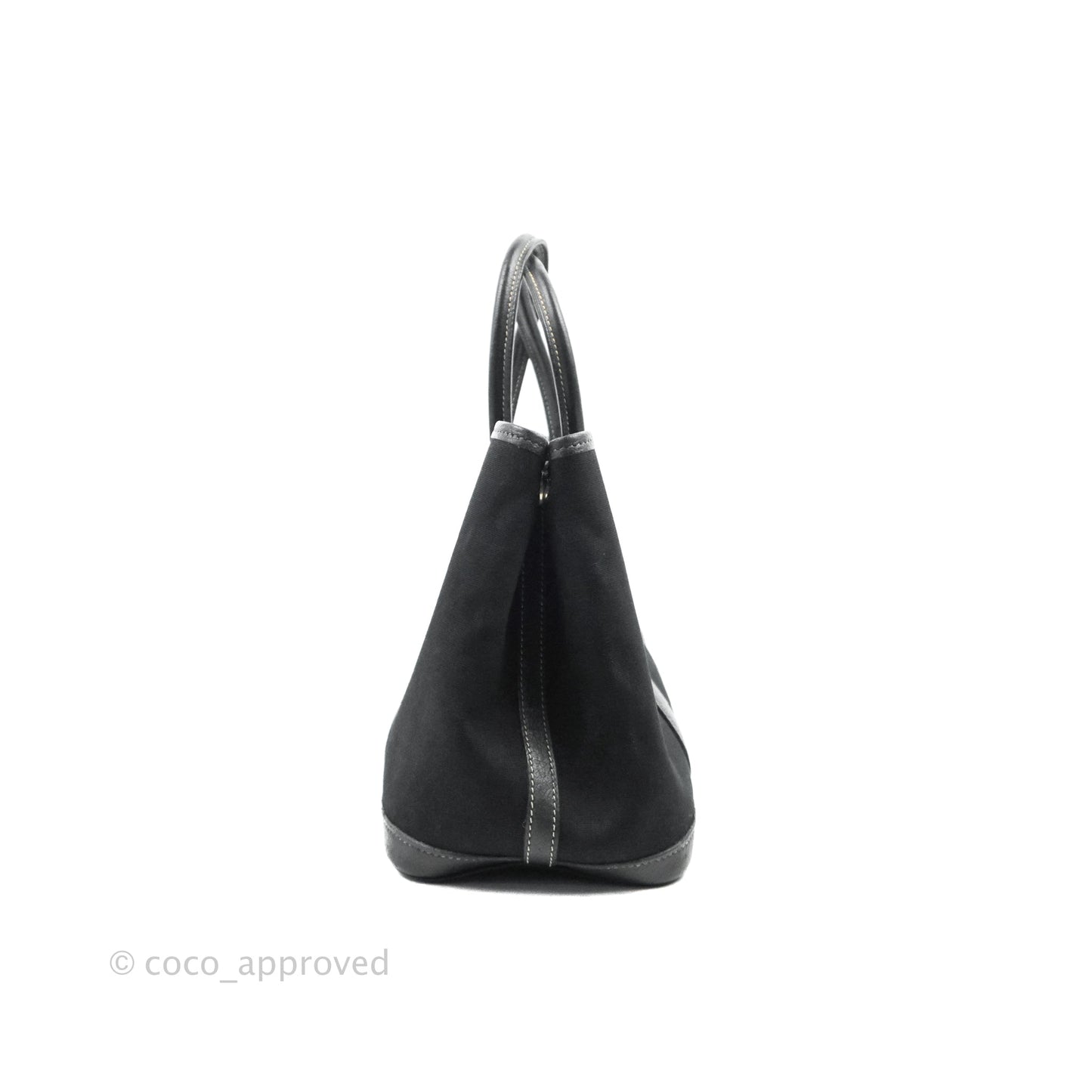Hermès Garden Party 30 Canvas Black