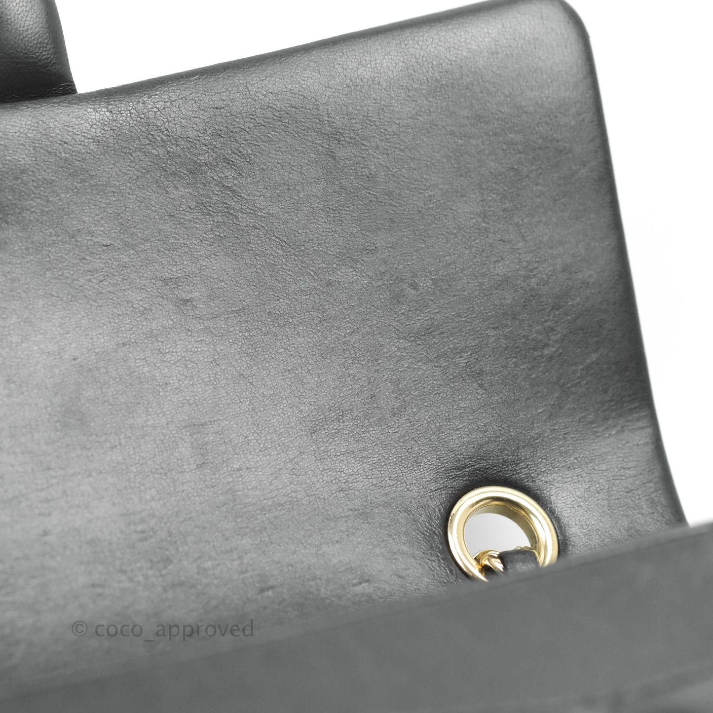 Chanel M/L Medium Flap Bag Valentine Limited Edition Black Lambskin Gold Hardware