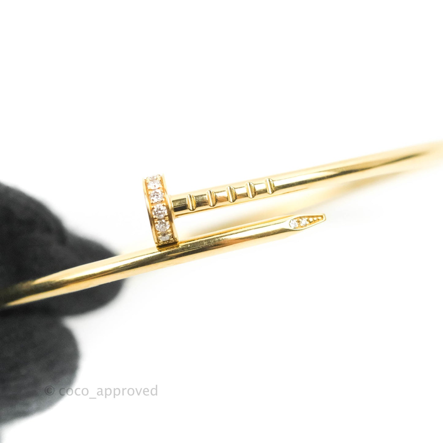 Cartier Juste Un Clou Bracelet Yellow Gold Diamond