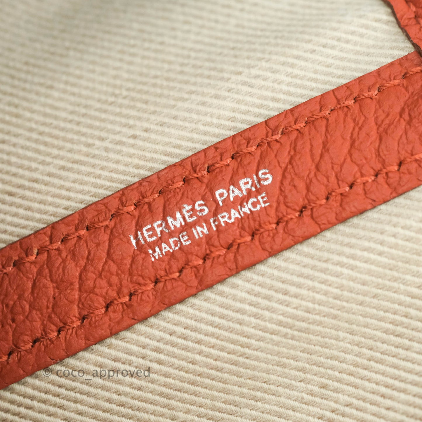 Hermès Garden Party 36 Red Negonda