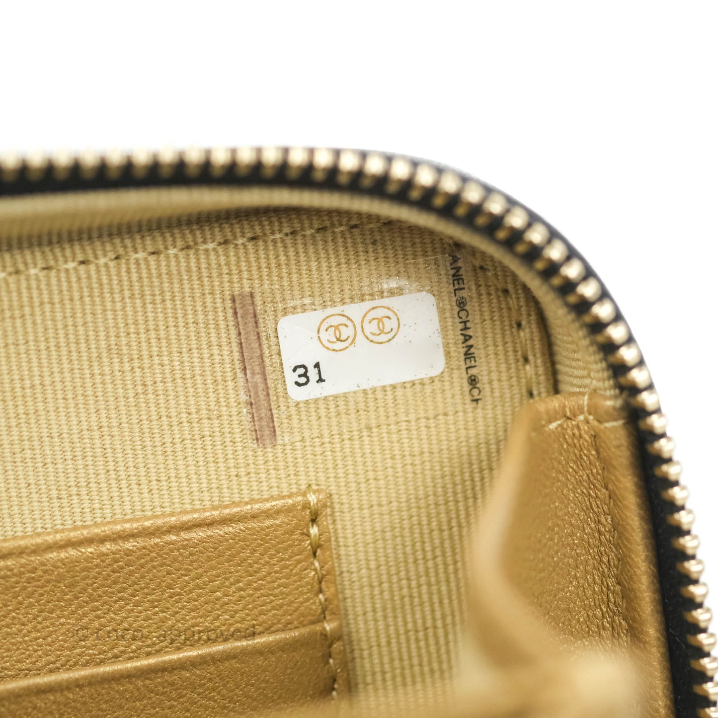 Chanel Mini Pearl Crush Quilted Camera Case Black Lambskin Aged Gold Hardware