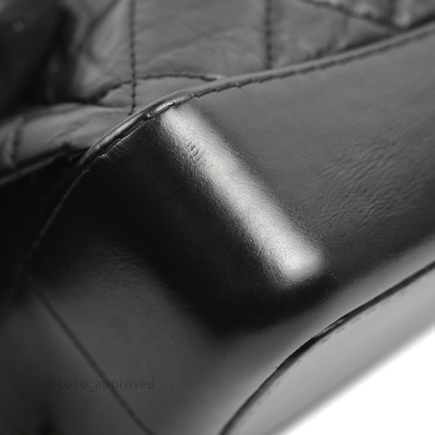 Chanel Medium Gabrielle Backpack Black Aged Calfskin