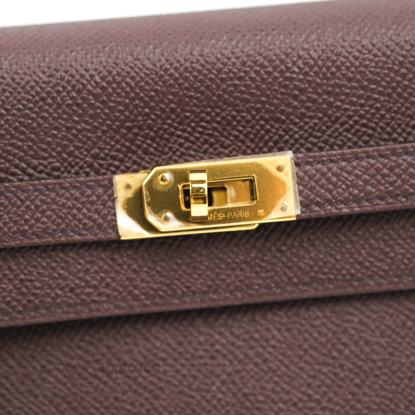 Hermès Kelly To Go Wallet Rouge Sellier Epsom Gold Hardware