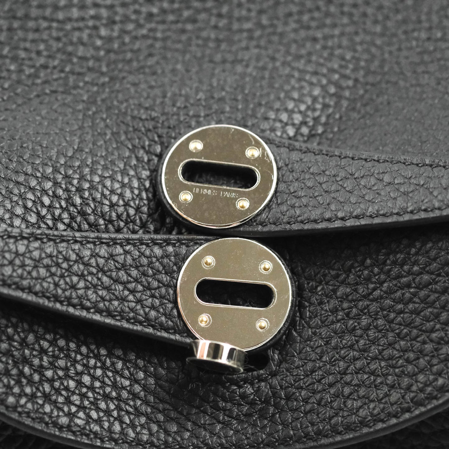 Hermès Lindy 26 Black Taurillon Clemence Palladium Hardware