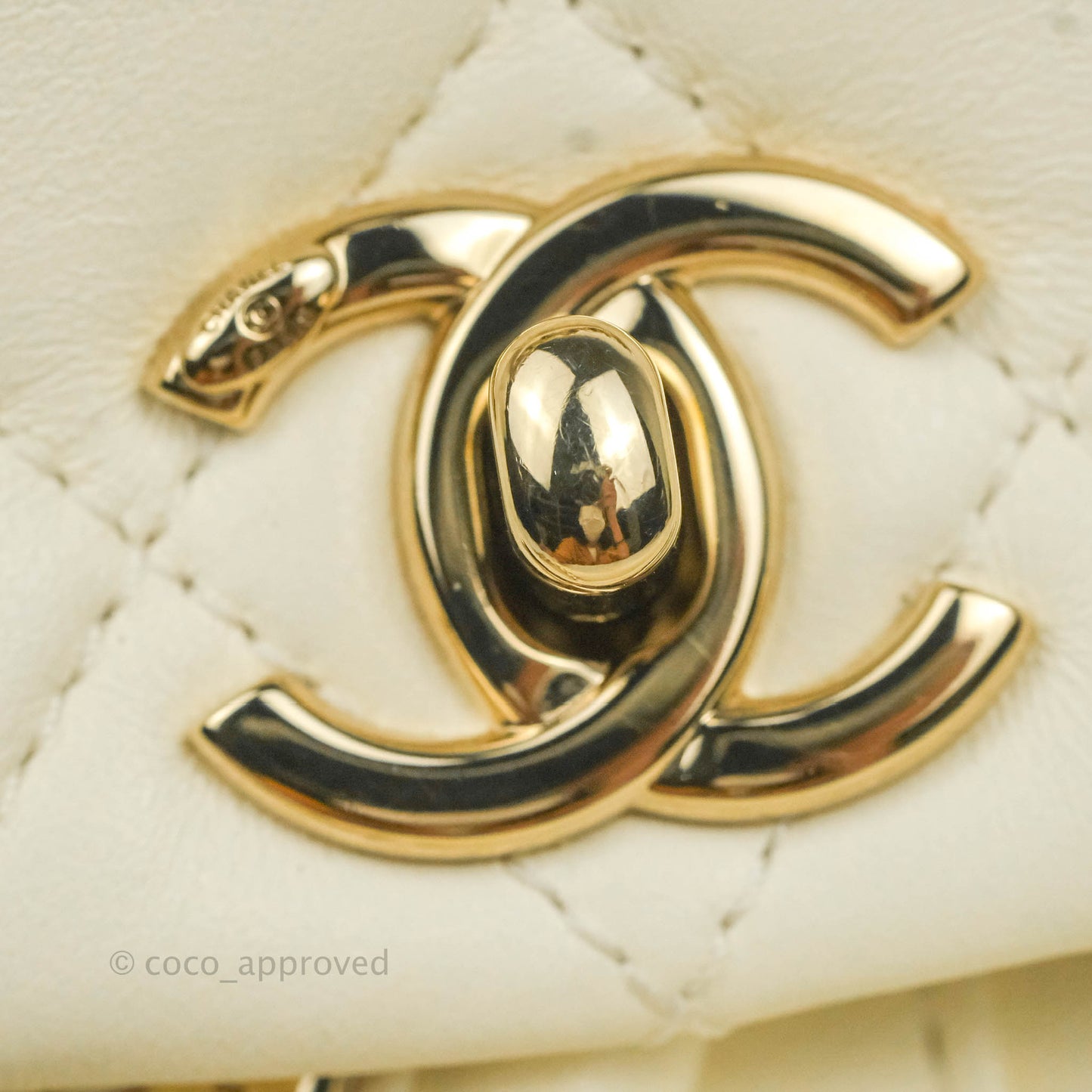 Chanel Quilted Small Duma Drawstring Backpack White Lambskin