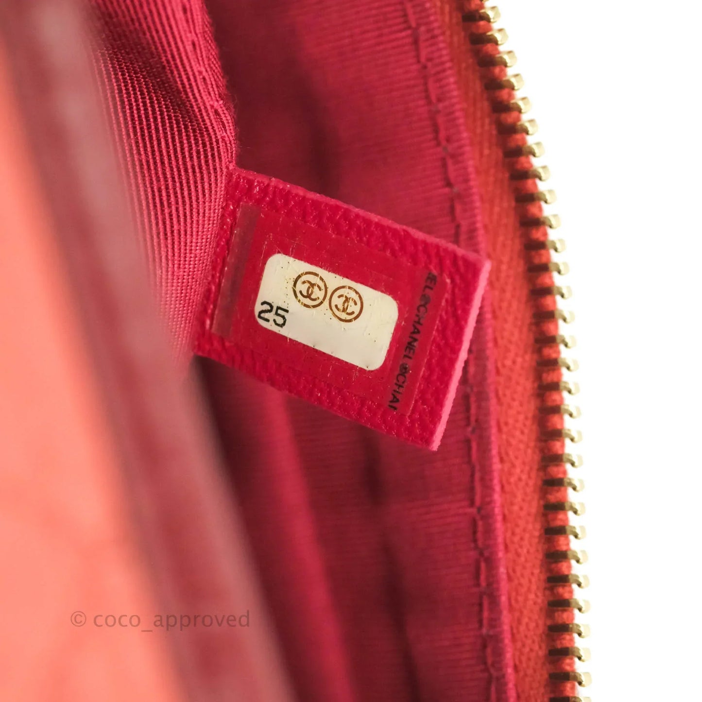 Chanel Large Gabrielle Hobo Red Aged Calfskin Mixed Hardware