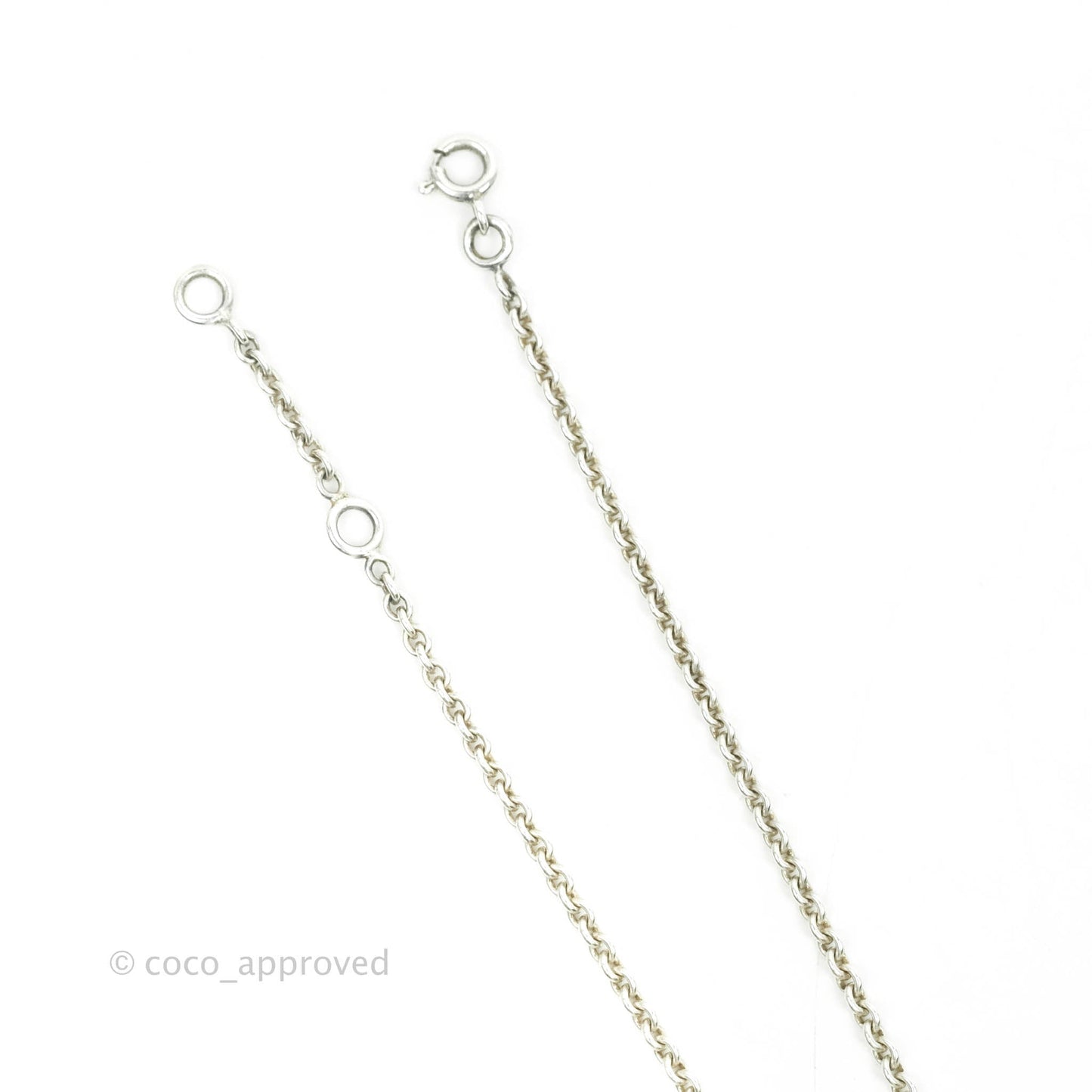 Hermes d'ancre Silver Necklace