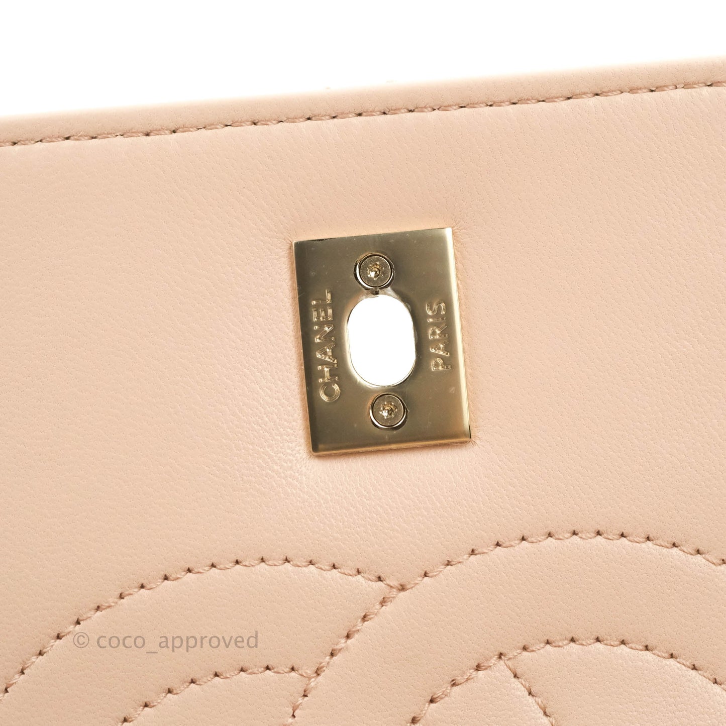 Chanel Small Trendy CC Light Pink Lambskin Gold Hardware