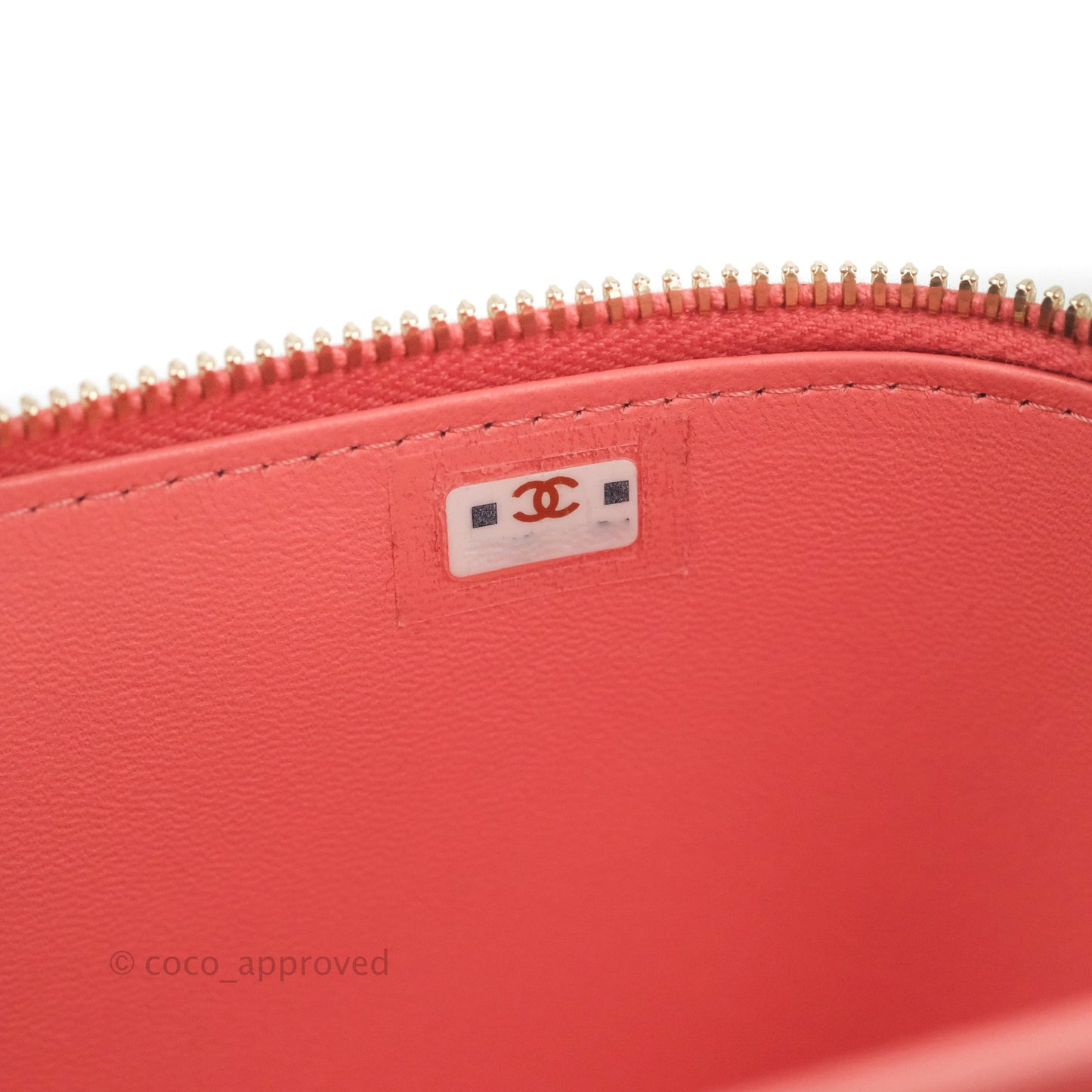 Chanel Vanity Rectangular Top Handle Pink Lambskin Gold Hardware