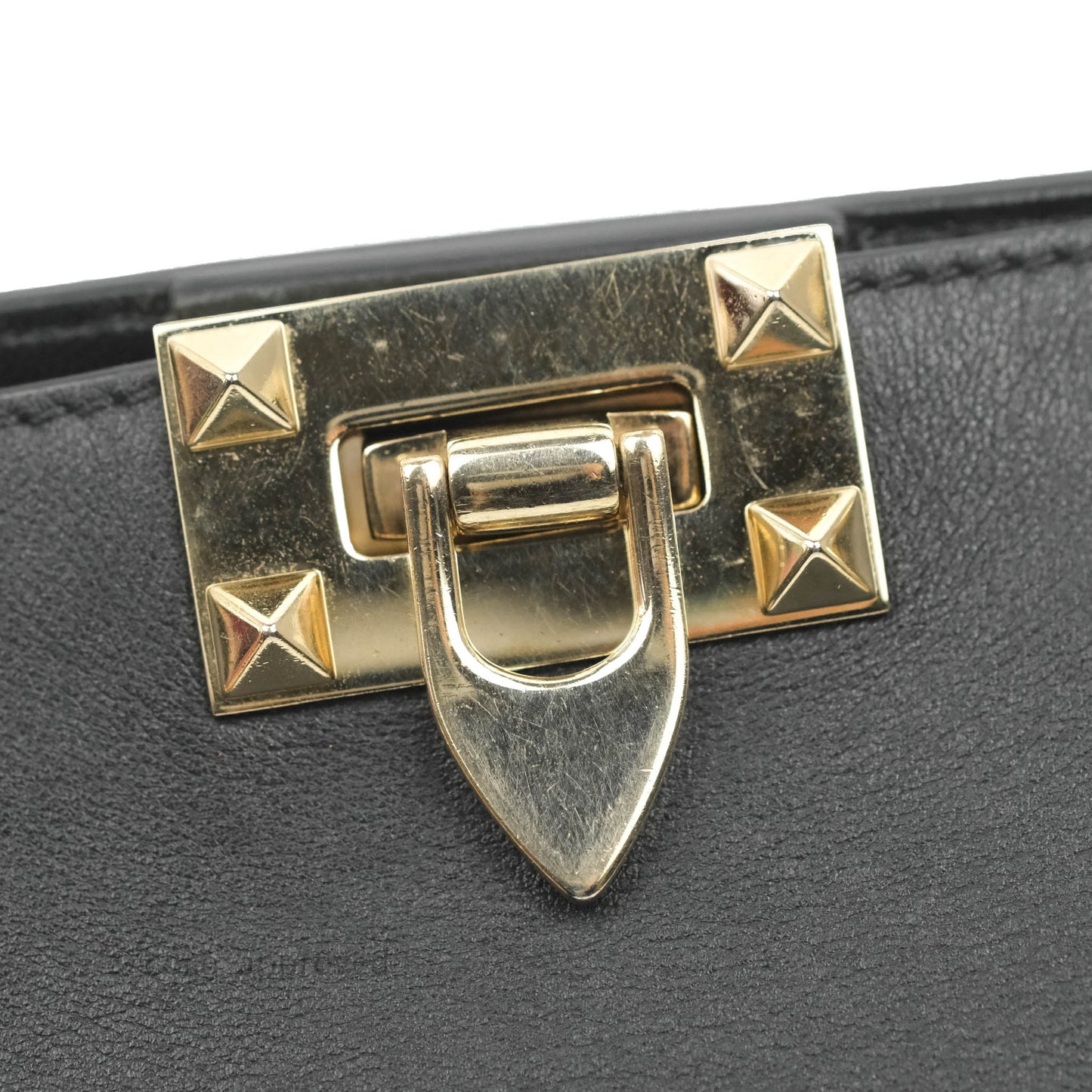 Valentino Garavani Mini Rockstud Shoulder Bag Black