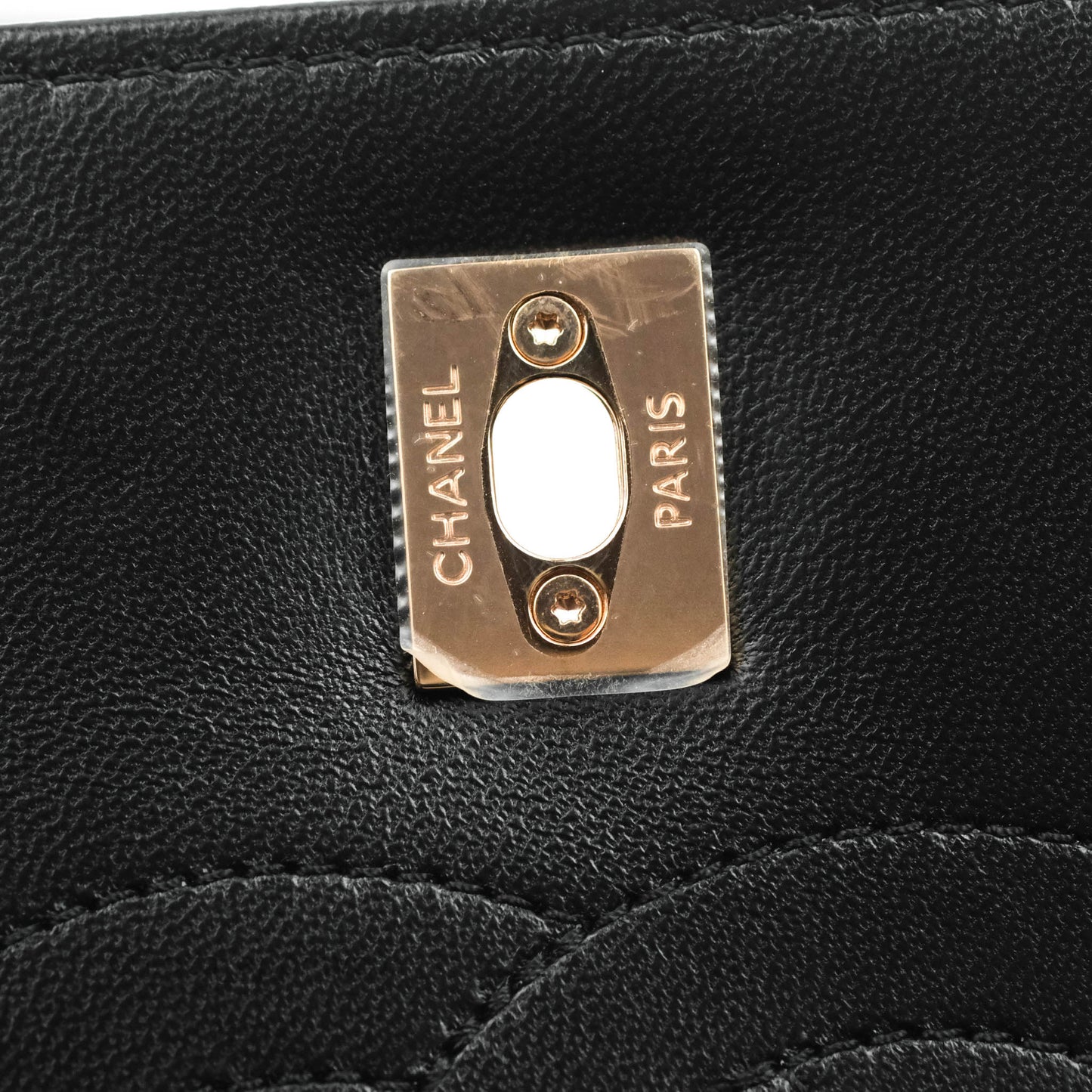 Chanel Trendy CC Small Black Lambskin Rose Gold Hardware