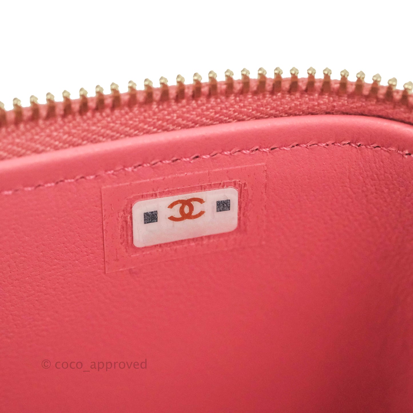 Chanel Vanity Rectangular Top Handle Pink Lambskin Gold Hardware