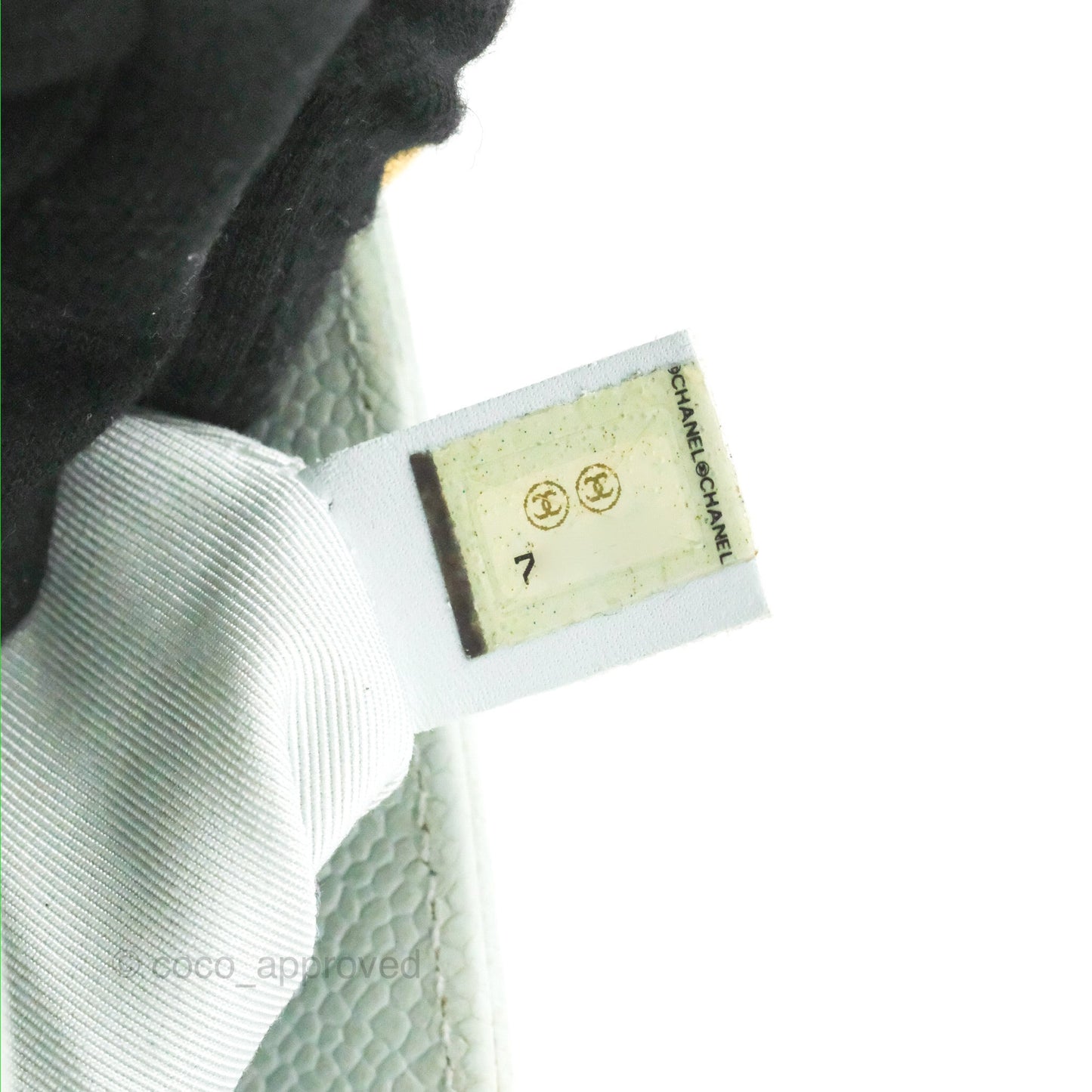 Chanel PTT Petite Timeless Shopping Tote Bag Light Tiffany Blue Caviar Gold Hardware