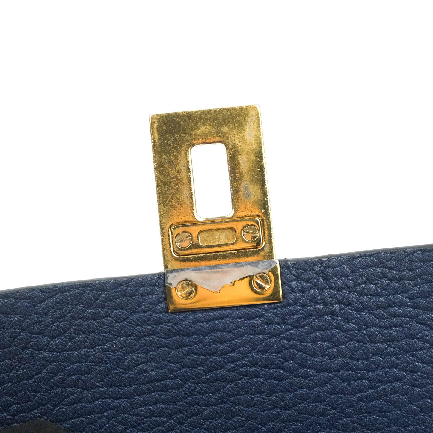 Chloe Mini Drew Crossbody Bag Navy Grained Leather