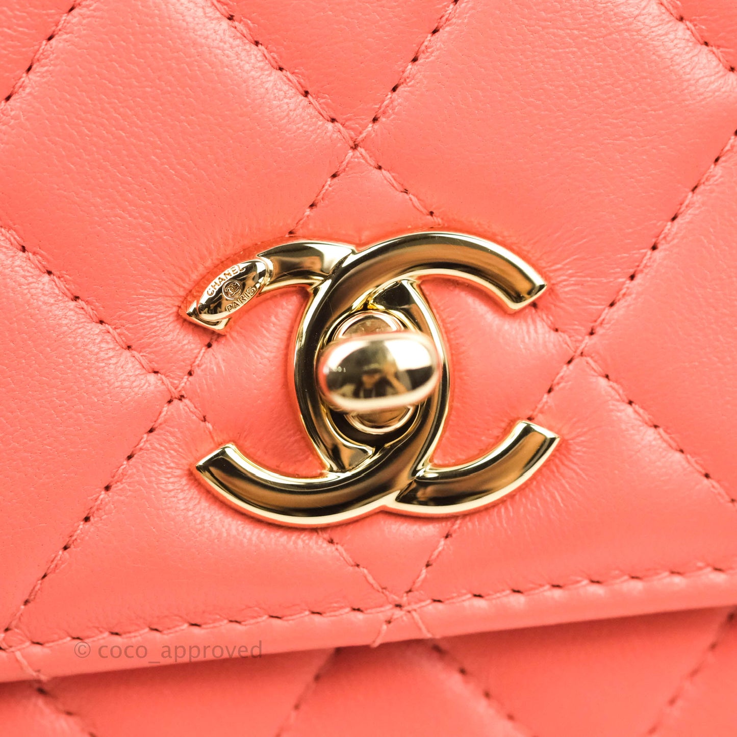 Chanel Trendy CC WOC Pink Lambskin Gold Hardware