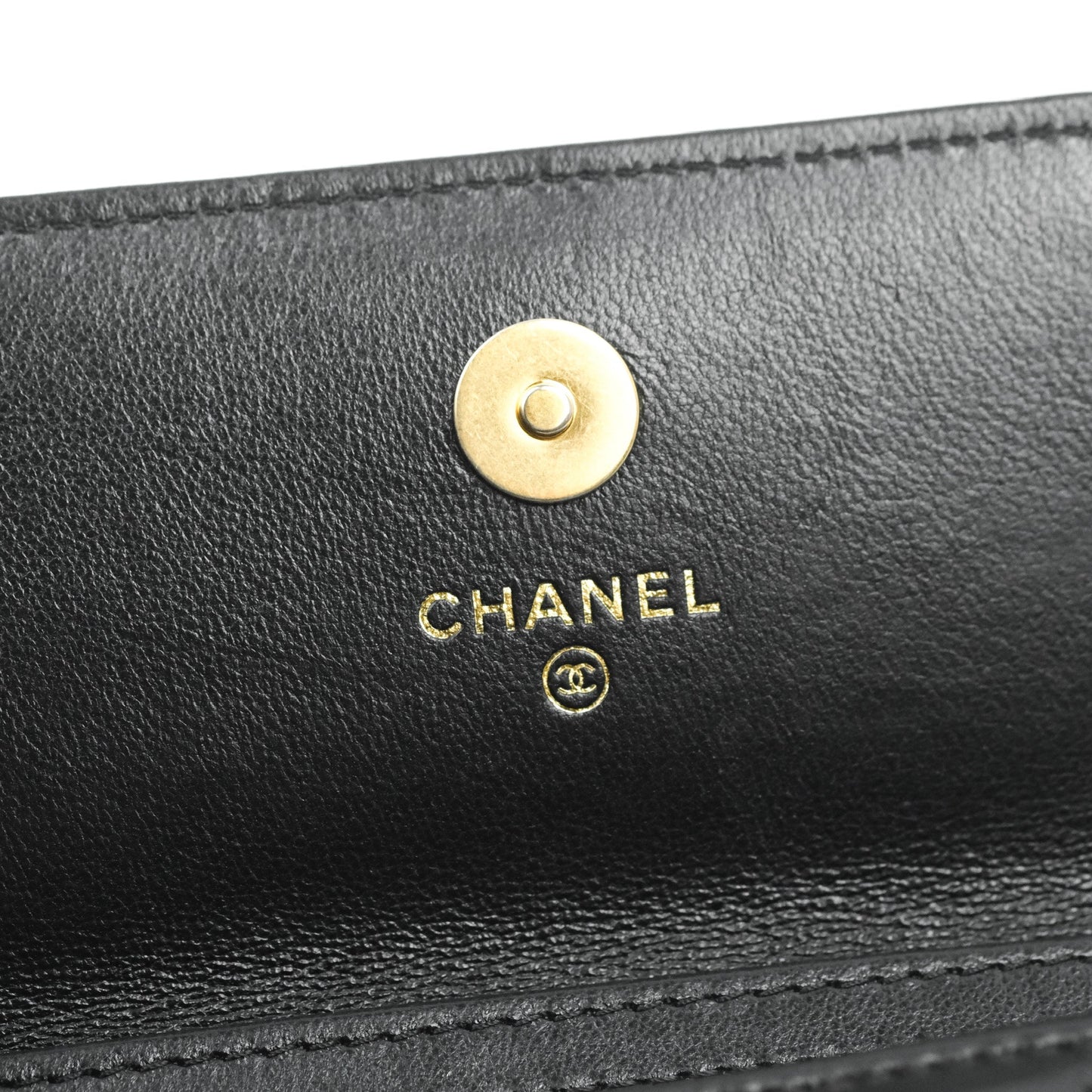 Chanel 19 Mini Clutch with Chain Black Lambskin Mixed Hardware