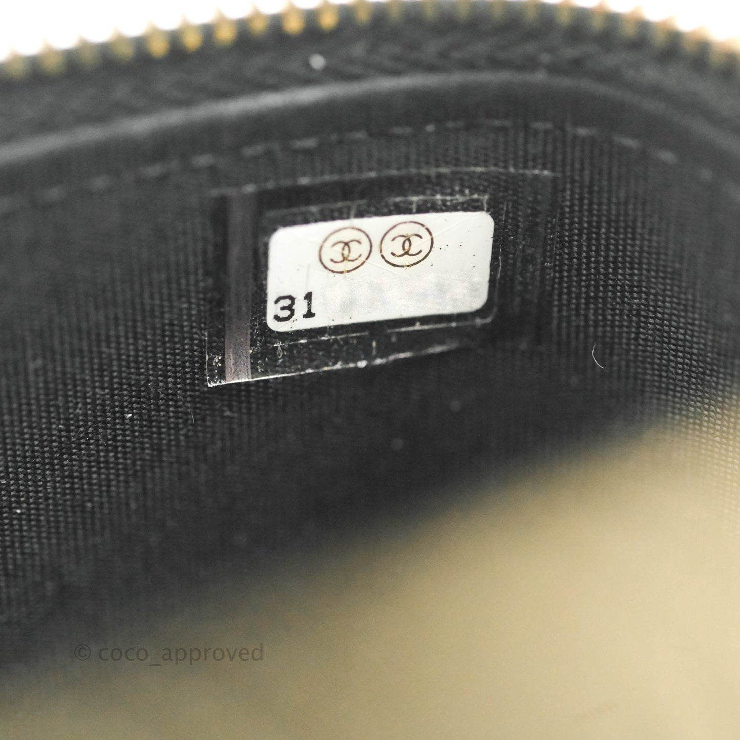 Chanel Mini Top Handle Vanity With Chain Black Lambskin Gold Hardware