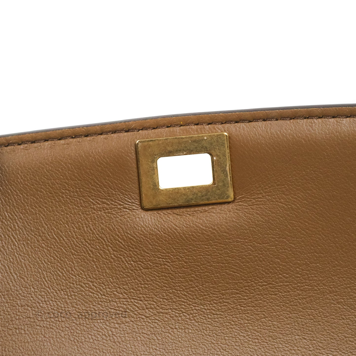 Celine Teen Classic Box Flap Caramel Calfskin