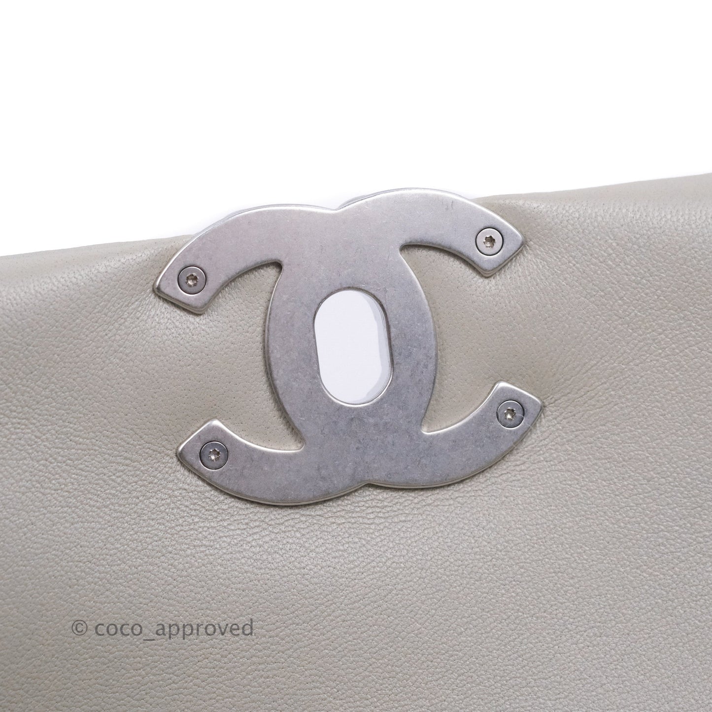 Chanel 19 Small Grey Mixed Hardware 22C