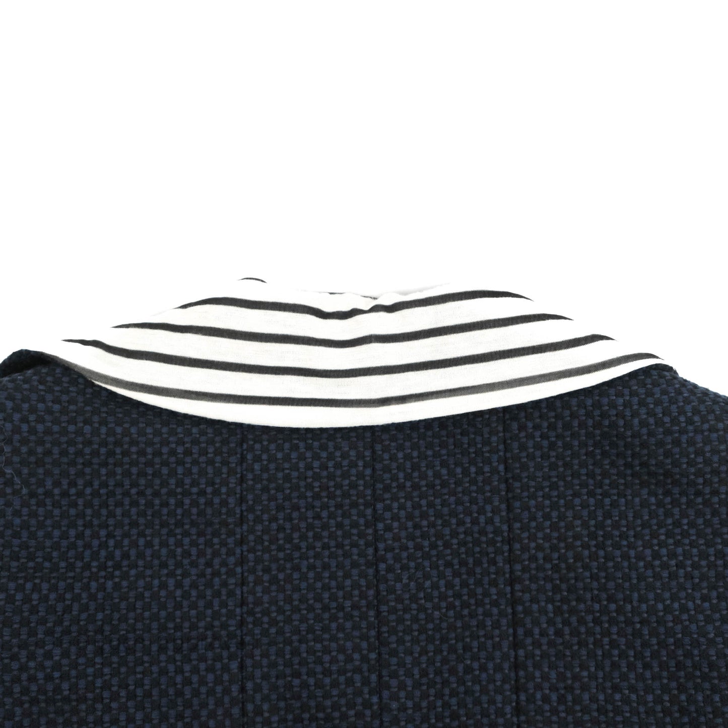 Chanel Jacket Fan Tweed Navy