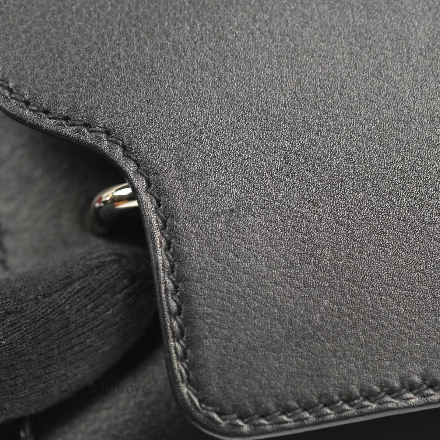 Hermès Roulis Mini 18 Black Swift Palladium Hardware