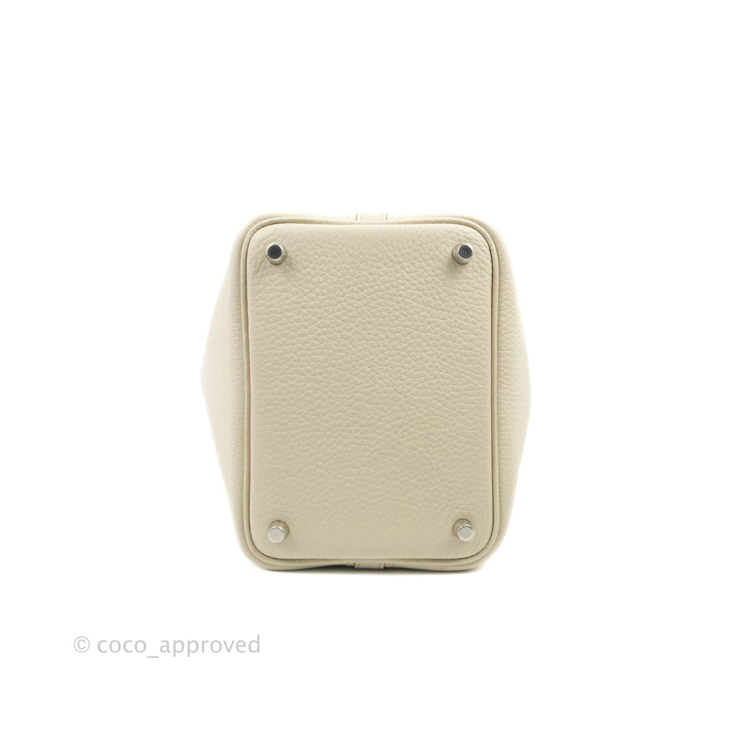 Hermès Picotin Lock 18 PM Beton 8L Clemence Palladium Hardware