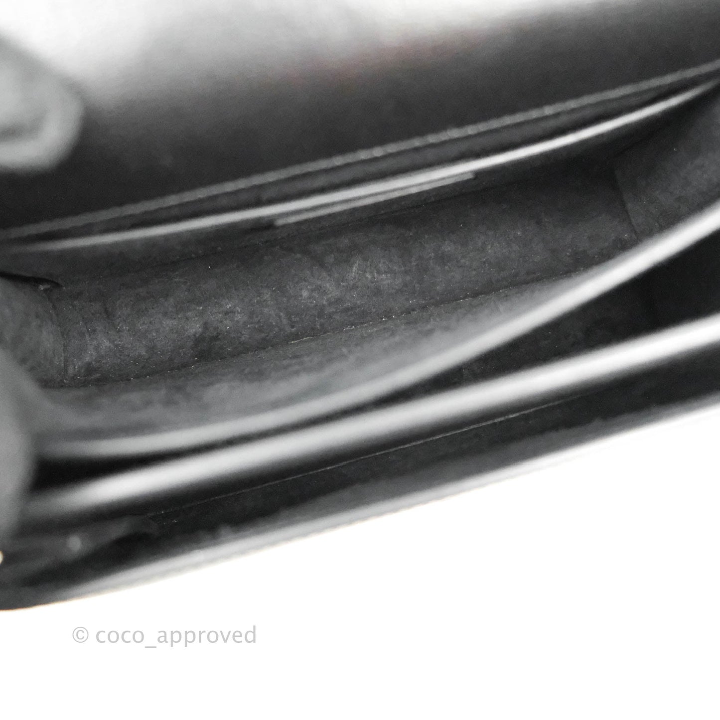 Saint Laurent Sunset Medium Black Calfskin Silver Hardware
