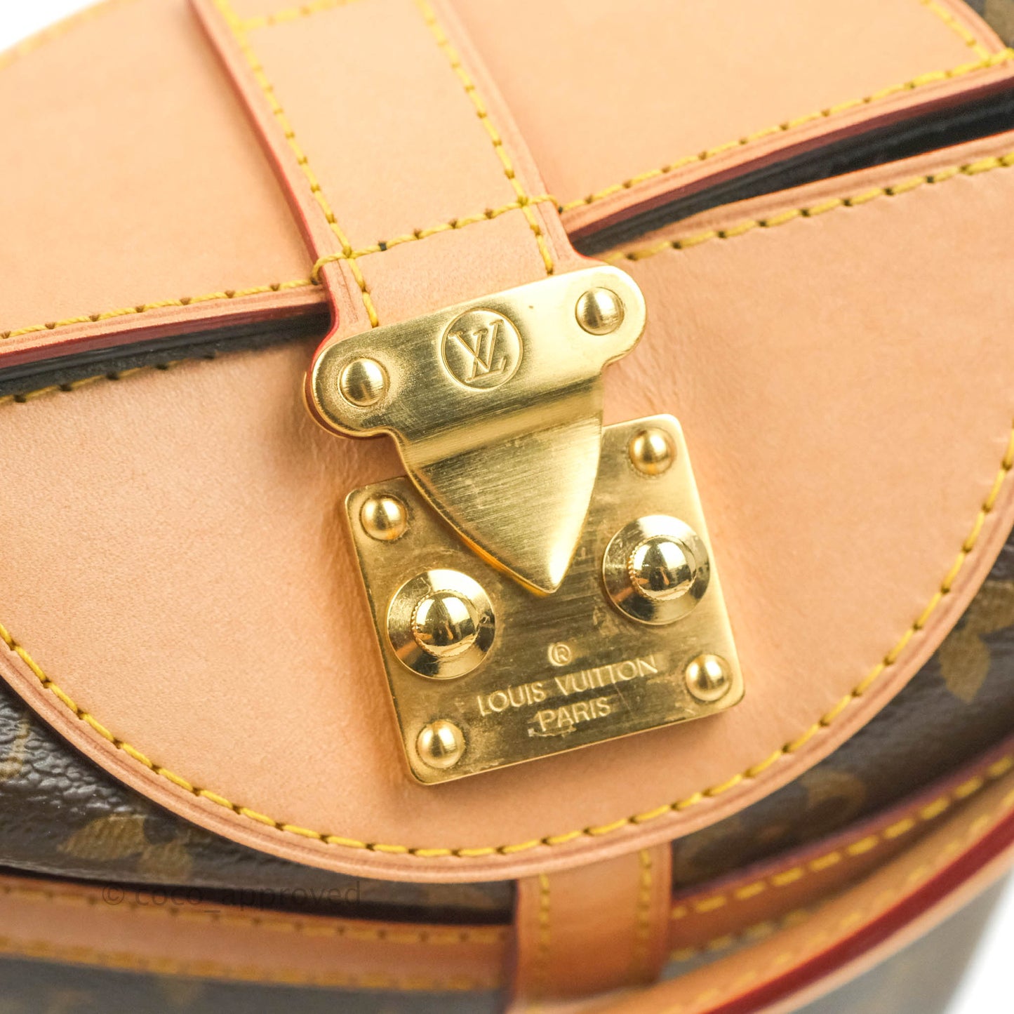 Louis Vuitton Duffle Bucket Bag Monogram Canvas