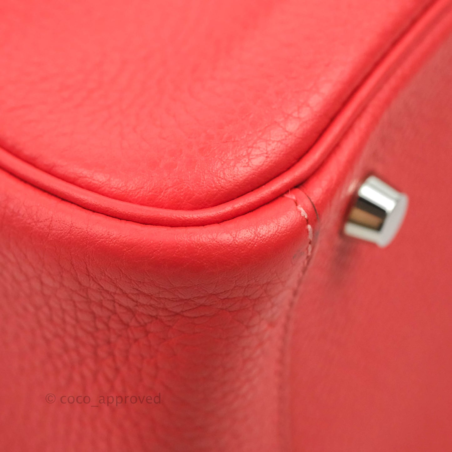 Hermès Lindy 26 Rose Jaipur Clemence Palladium Hardware