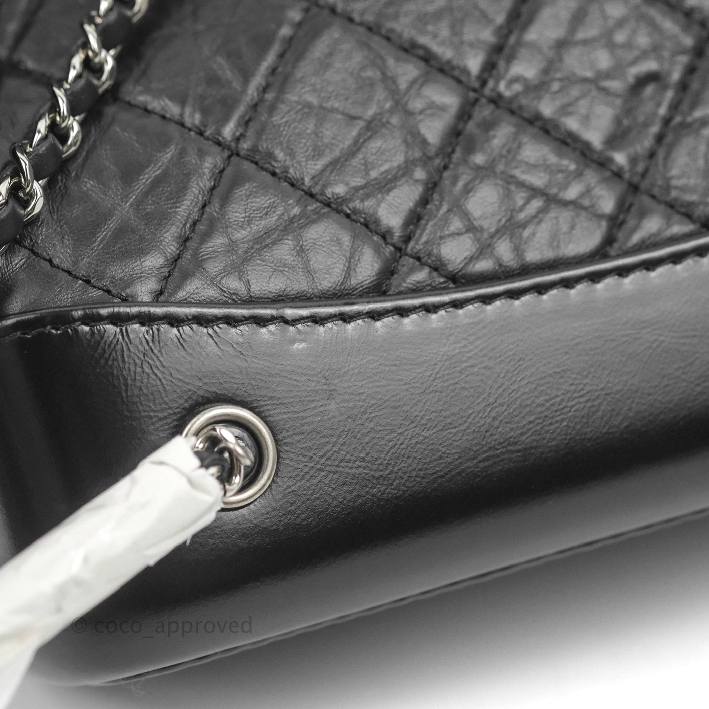 Chanel Small Gabrielle Backpack Black Aged Calfskin
