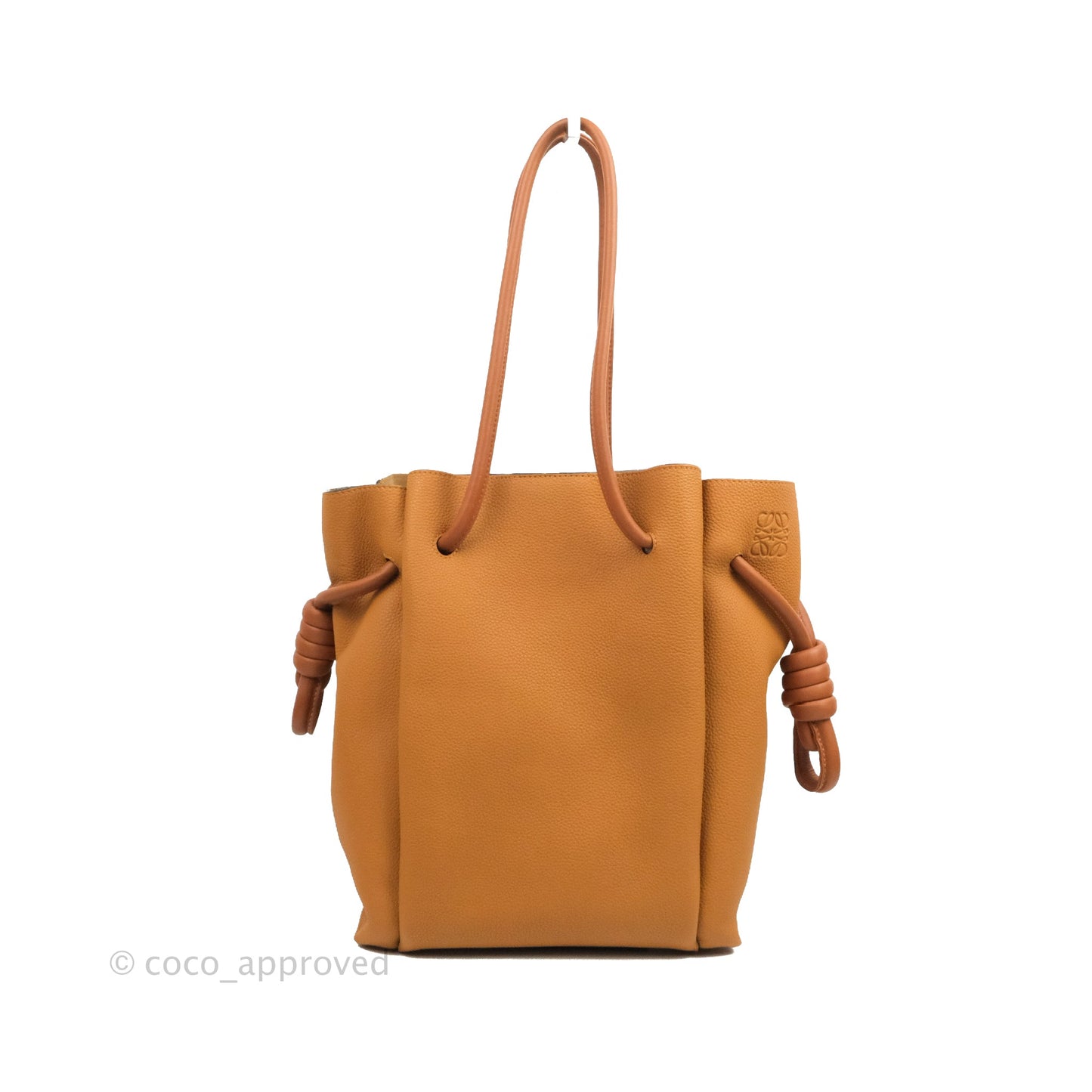 Loewe Small Flamenco Knot Bag Caramel Calfskin