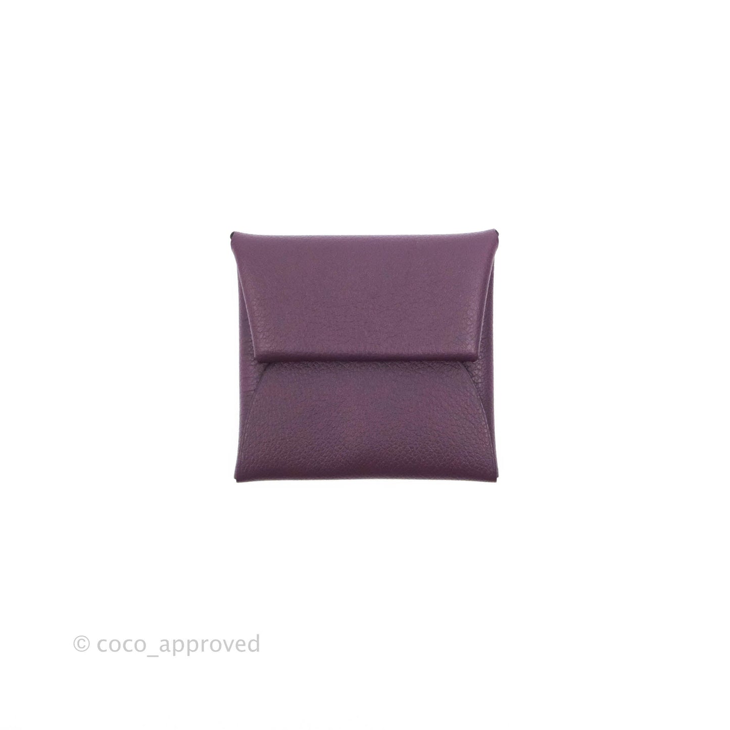 Hermès Bastia Coin Purse Cassis