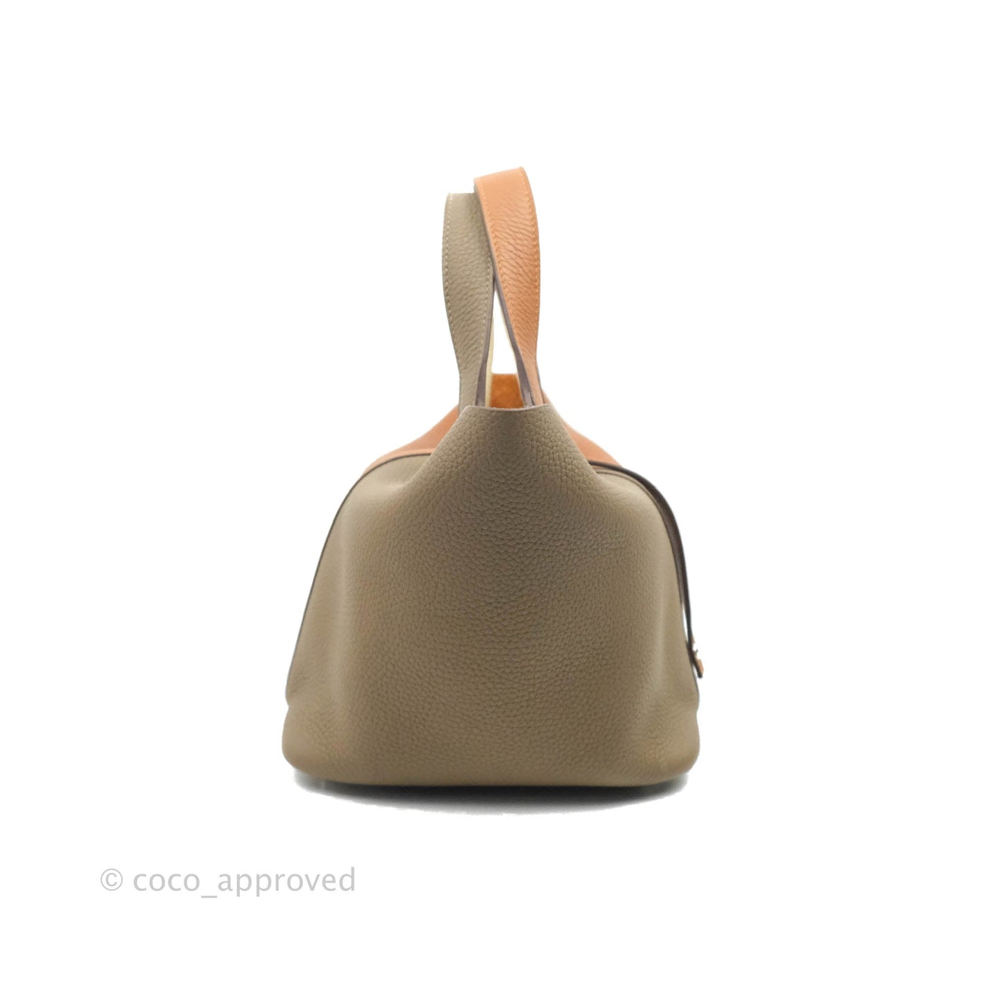 Hermès Picotin Lock 18 Trio Colour Gold/Etoupe/Nata Silver Hardware
