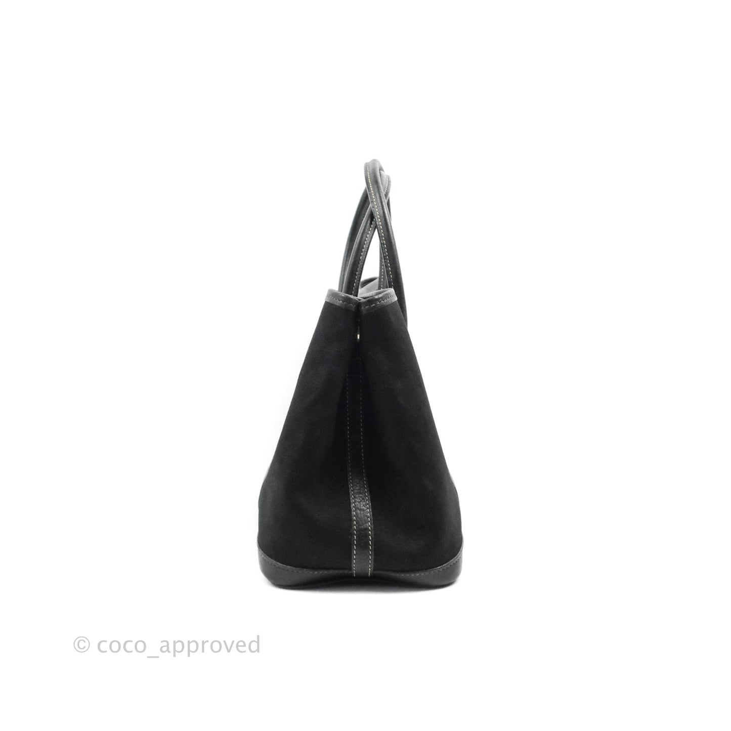 Hermès Garden Party 30 Canvas Black