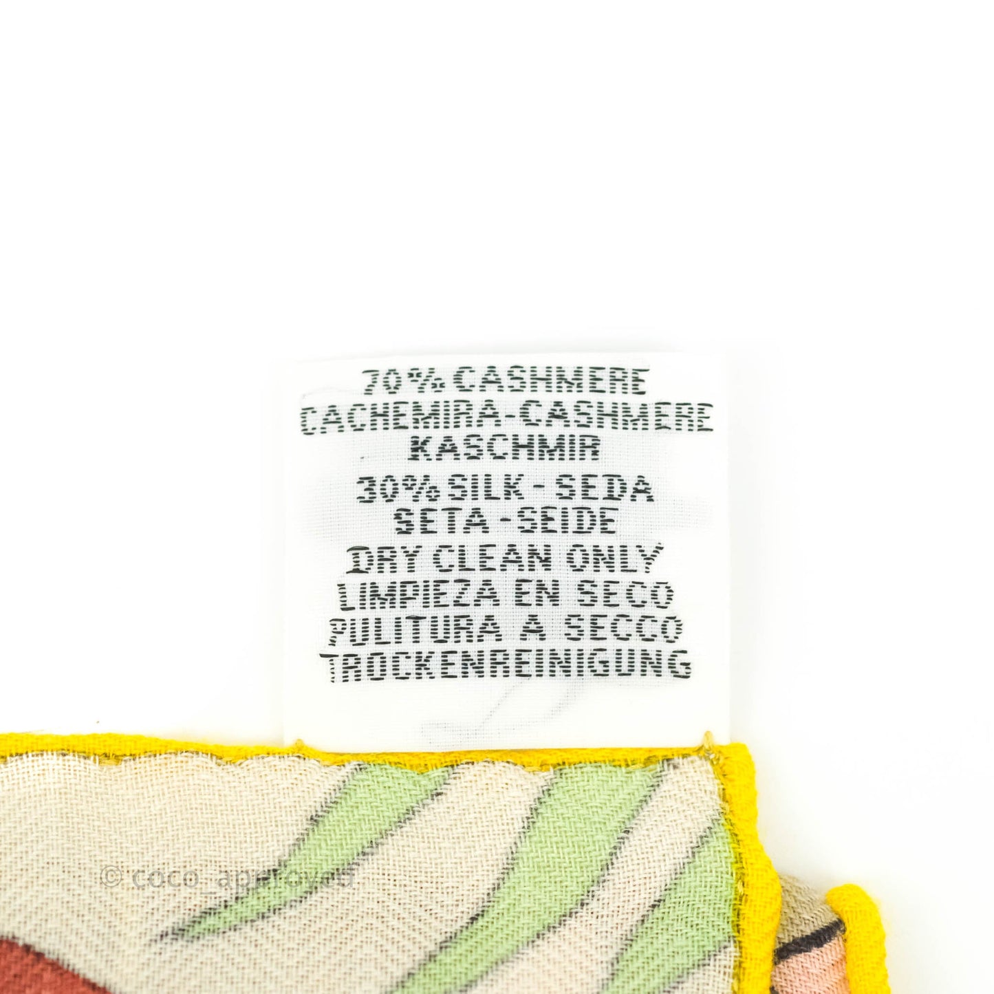 Hermès La Danse Des Amazones Shawl 140 Vert / Bleu / Jaune