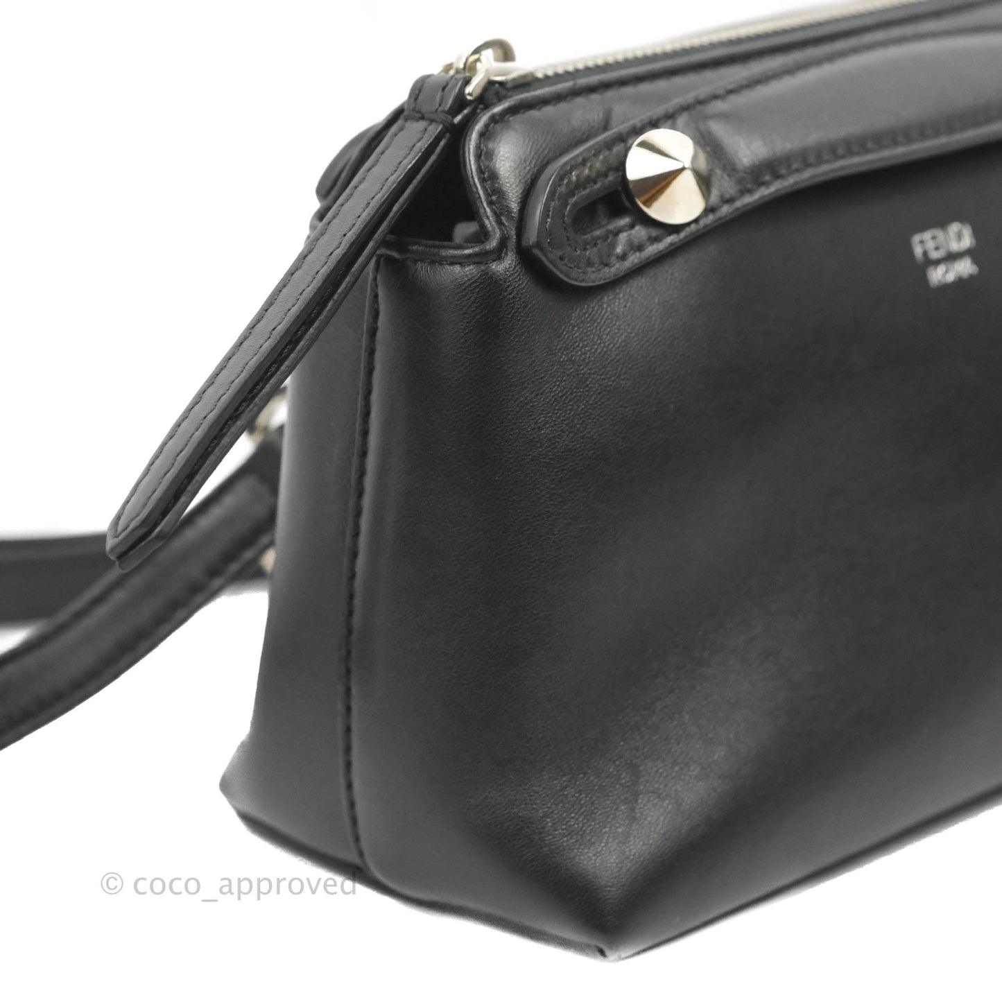 Fendi Mini By The Way Vit. Dolce Bag Black