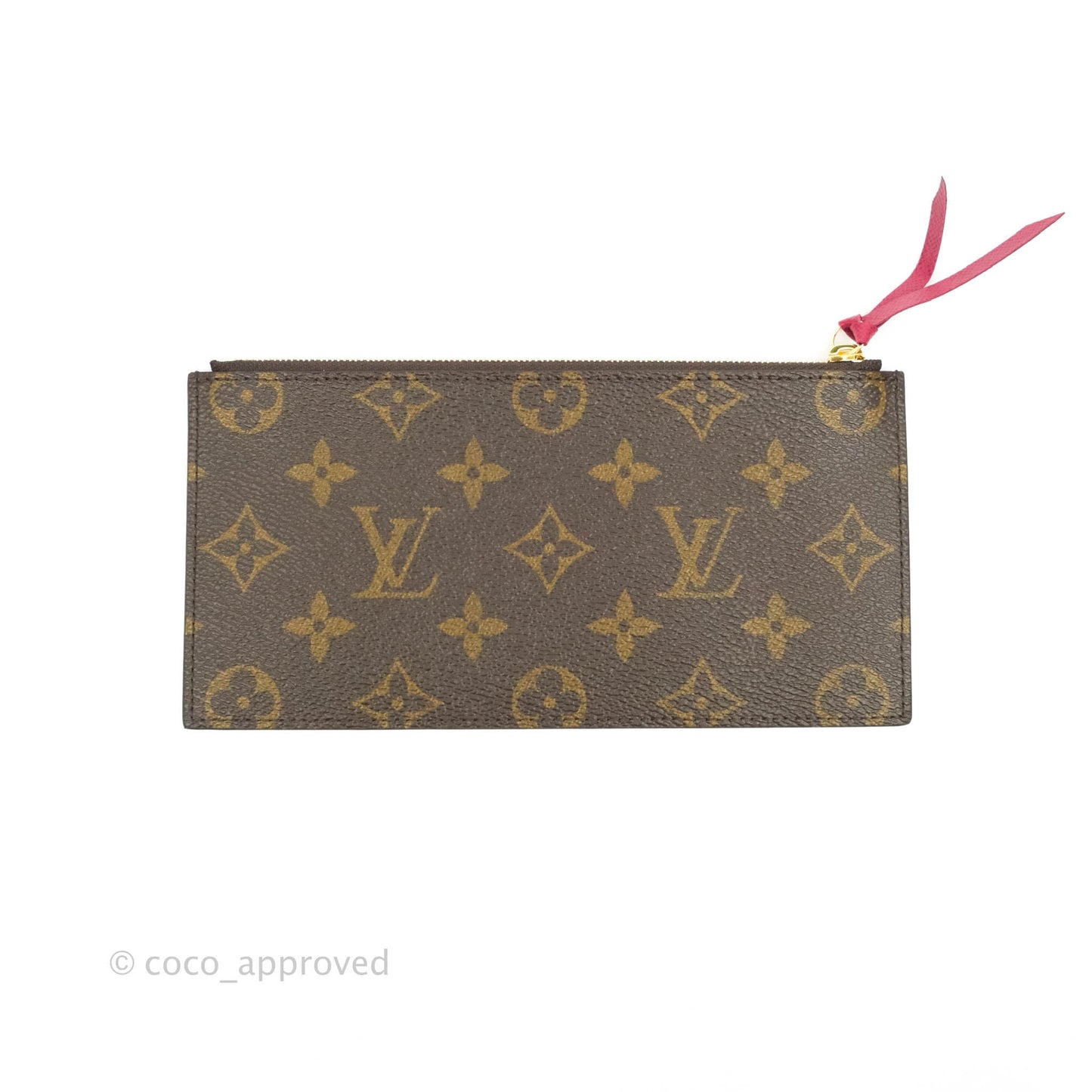 Louis Vuitton Félicie Pochette Monogram Canvas Fuchsia Pink