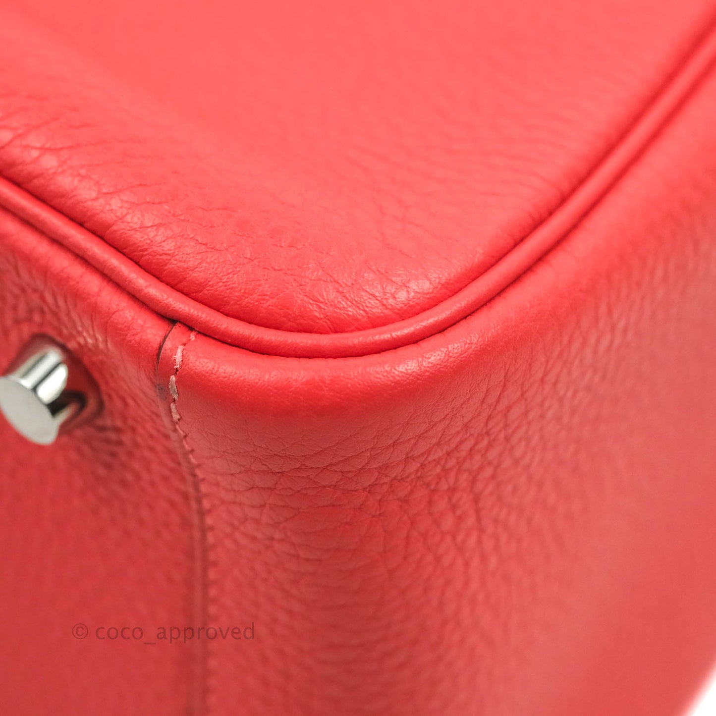 Hermès Lindy 26 Rose Jaipur Clemence Palladium Hardware