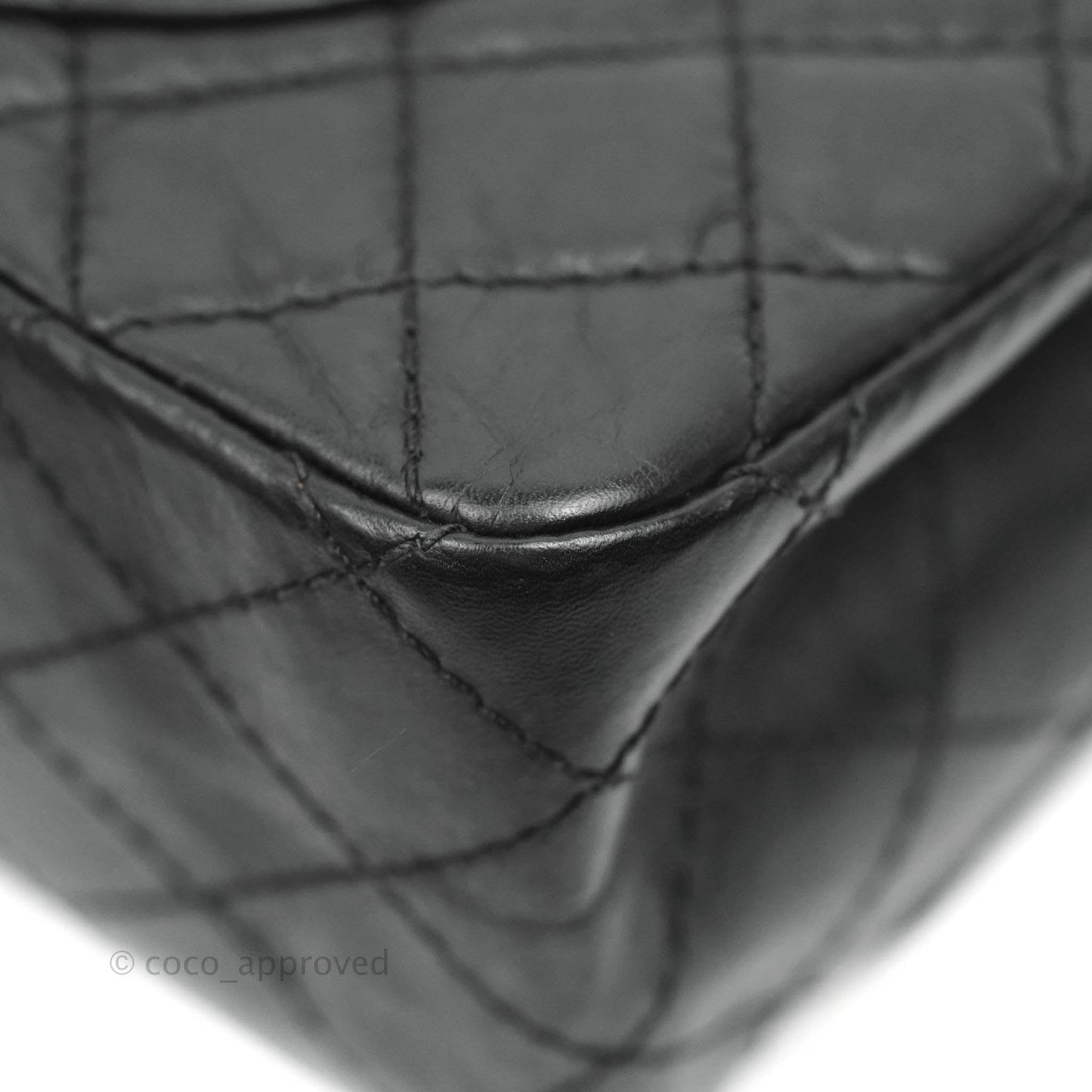 Chanel Reissue 225 Quilted Aged Calfskin Black Ruthenium Hardware