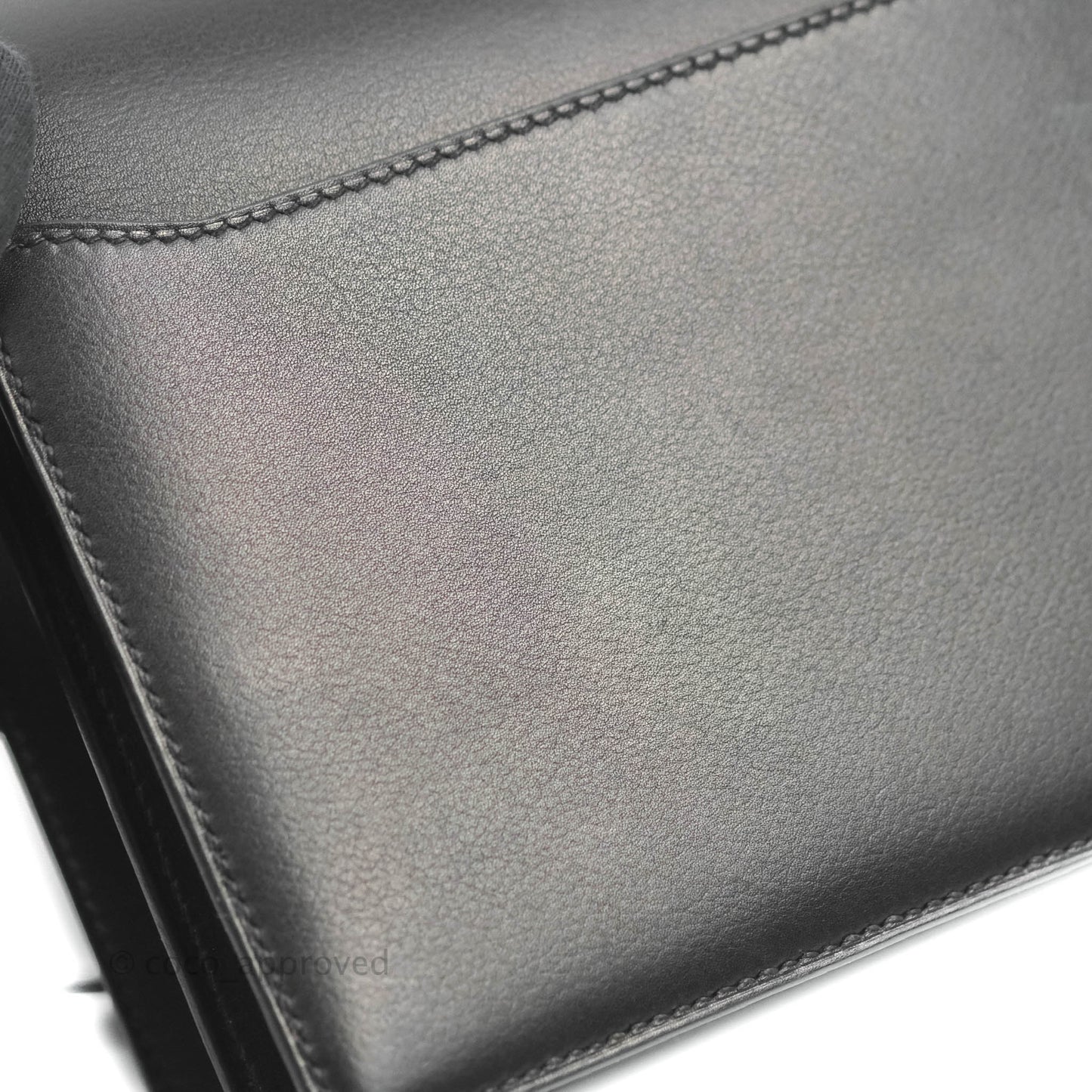 Hermès Roulis Mini 18 Black Swift Palladium Hardware