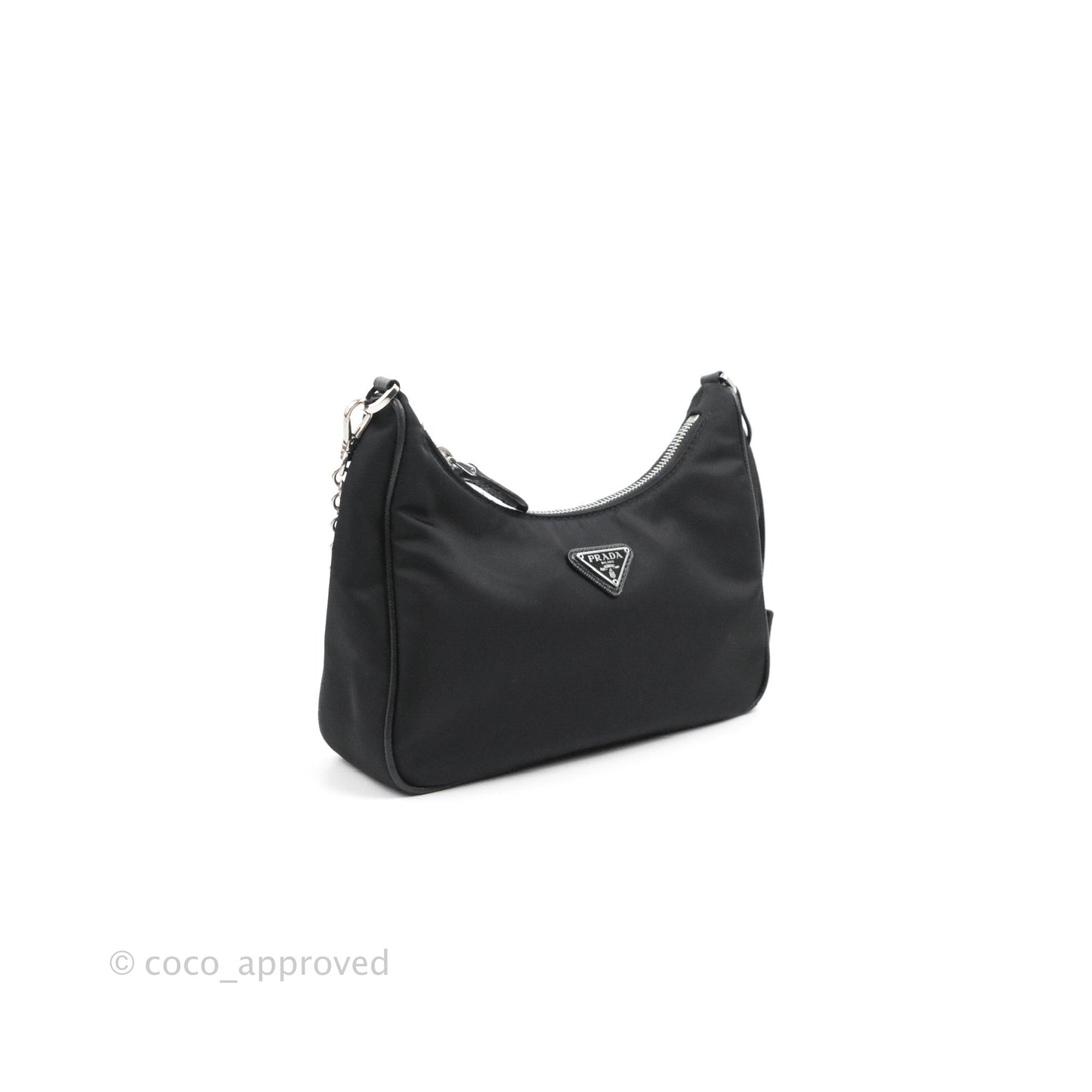 Prada Nylon Re-Edition 2005 Shoulder Bag Black