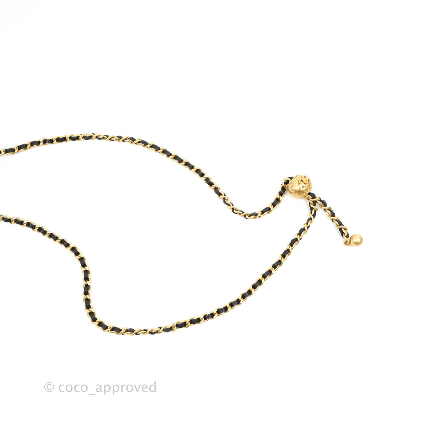 Chanel Classic Mini Pearl Crush Vanity With Chain Black Lambskin Aged Gold Hardware
