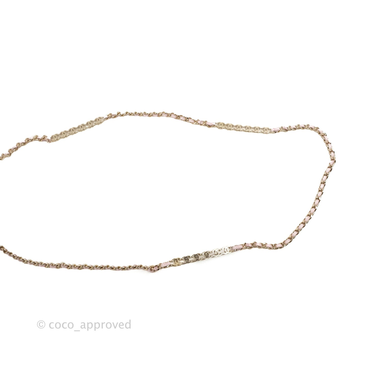 Chanel Vanity with Chain Light Pink Caviar Gold Hardware